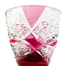 画像をギャラリービューアに読み込む, ぐい呑み円 金赤 木箱入り