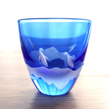 画像をギャラリービューアに読み込む, Penguin Couple 冷酒杯 青藍