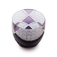 画像をギャラリービューアに読み込む, オールド円 青紫 木箱入り