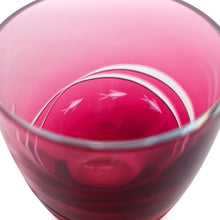 画像をギャラリービューアに読み込む, 波と風 ぐい呑金赤