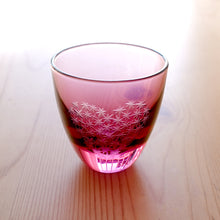 画像をギャラリービューアに読み込む, ハート ぐい呑金赤