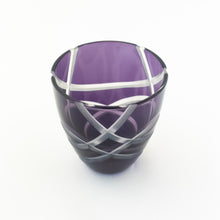 画像をギャラリービューアに読み込む, ぐい呑み結 青紫