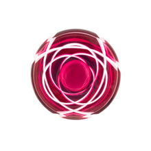 画像をギャラリービューアに読み込む, ぐい呑み結 金赤