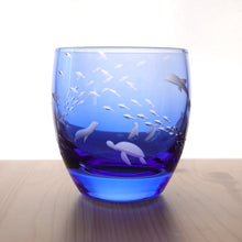 画像をギャラリービューアに読み込む, Penguin Aquarium 丸オールド青藍