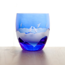 画像をギャラリービューアに読み込む, Penguin Couple 丸オールド青藍