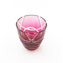 画像をギャラリービューアに読み込む, ぐい呑み結 金赤