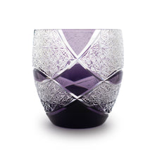 画像をギャラリービューアに読み込む, オールド円 青紫 木箱入り