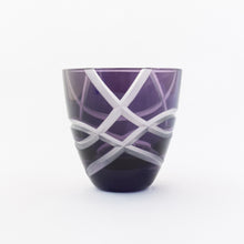 画像をギャラリービューアに読み込む, ぐい呑み結 青紫