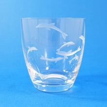 画像をギャラリービューアに読み込む, Dolphin Dance Clear/Blue - THE GLASS GIFT SHOP SOKICHI