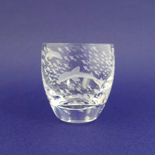 画像をギャラリービューアに読み込む, Dolphin Fish Clear/Blue - THE GLASS GIFT SHOP SOKICHI