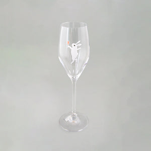 うさぎ白 ナンシーシャンパン - THE GLASS GIFT SHOP SOKICHI