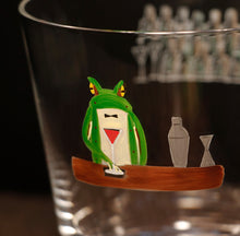 画像をギャラリービューアに読み込む, Frog bar cocktail 10ozOLD - THE GLASS GIFT SHOP SOKICHI
