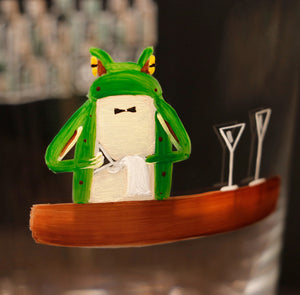 Frog bar glass 10ozOLD