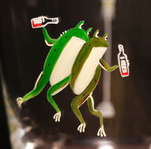 Frog bar yoidore 10ozOLD - THE GLASS GIFT SHOP SOKICHI