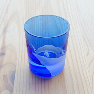 Penguin Climb 冷酒青藍切立 - THE GLASS GIFT SHOP SOKICHI
