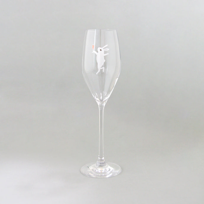 うさぎ白 ナンシーシャンパン - THE GLASS GIFT SHOP SOKICHI