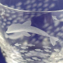 画像をギャラリービューアに読み込む, Dolphin Fish Clear/Blue - THE GLASS GIFT SHOP SOKICHI
