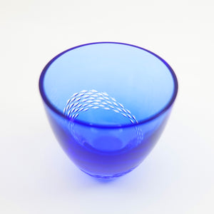 回遊 さざ波 青藍 - THE GLASS GIFT SHOP SOKICHI