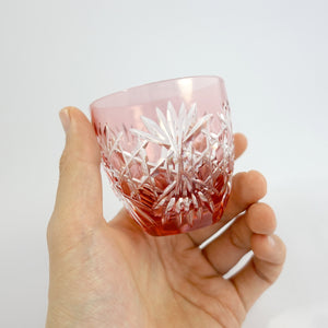 六角籠目紋冷酒杯ペア - THE GLASS GIFT SHOP SOKICHI