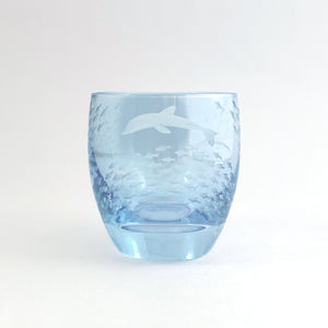 Dolphin Fish Clear/Blue - THE GLASS GIFT SHOP SOKICHI