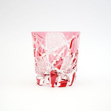 Load image into Gallery viewer, crack 瑠璃、金赤 - THE GLASS GIFT SHOP SOKICHI
