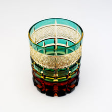 画像をギャラリービューアに読み込む, アンバーオールド 瑠璃, 緑 - THE GLASS GIFT SHOP SOKICHI
